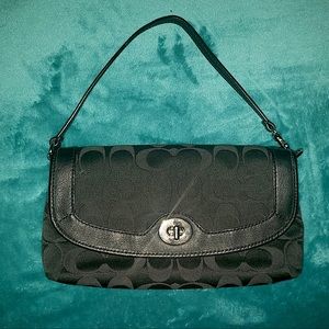 Coach Wristlet with detachable strap
